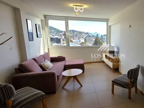 Departamento en alqiuler en el centro de san carlos de bariloche - vista al lago