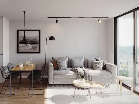 Departamento Monoambiente con 1 baño