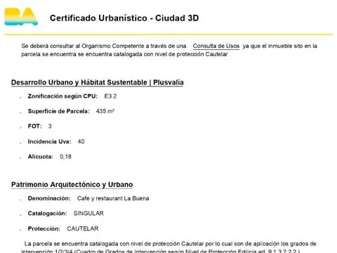 Local en Venta Via Pública