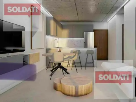 Departamento Mono ambiente en venta Brickell Joven Tigre