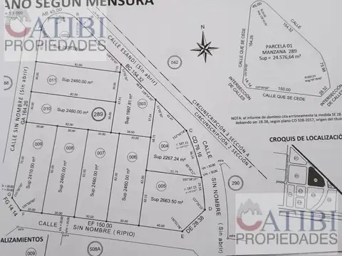 Terreno en Venta en Bariloche. Zona Esandi y Ruta.