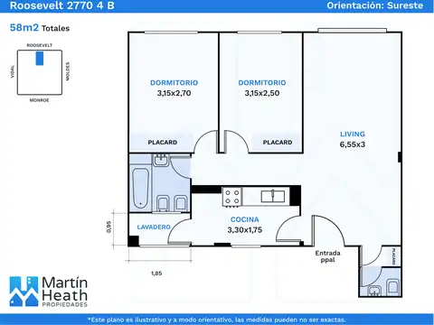 Franklin Delano Roosevelt 2700, Piso 4