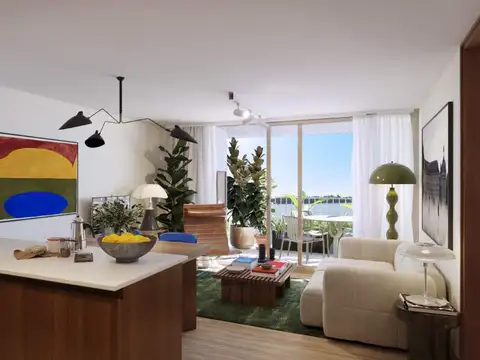 Departamento 4 ambientes con 2 baños