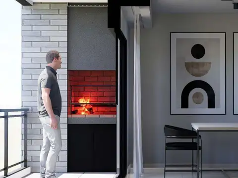 Departamento 2 ambientes en pozo 