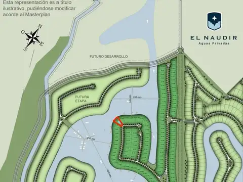 Terreno en venta - 930 mts2 - El Naudir