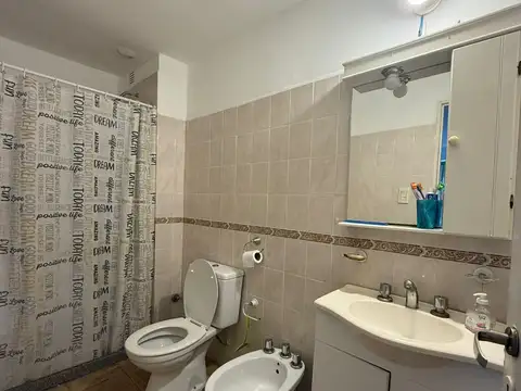 Departamento 2 ambientes con 1 baño