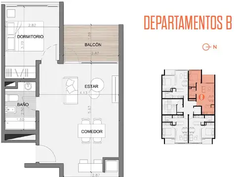 L'AQUILA III DEPARTAMENTO A ESTRENAR 1 DORMITORIO CENTRO