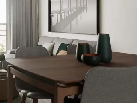 Departamento Monoambiente con 1 baño