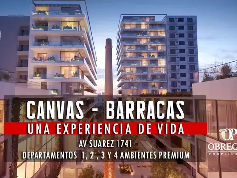 VENTA LOFT 4 AMB 128 mts AMENITIES PREMIUM CANVAS - BARRACAS