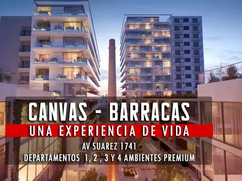 VENTA LOFT 4 AMB 128 mts AMENITIES PREMIUM CANVAS - BARRACAS