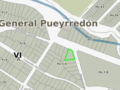 Terreno en Venta de 1304,0 m2