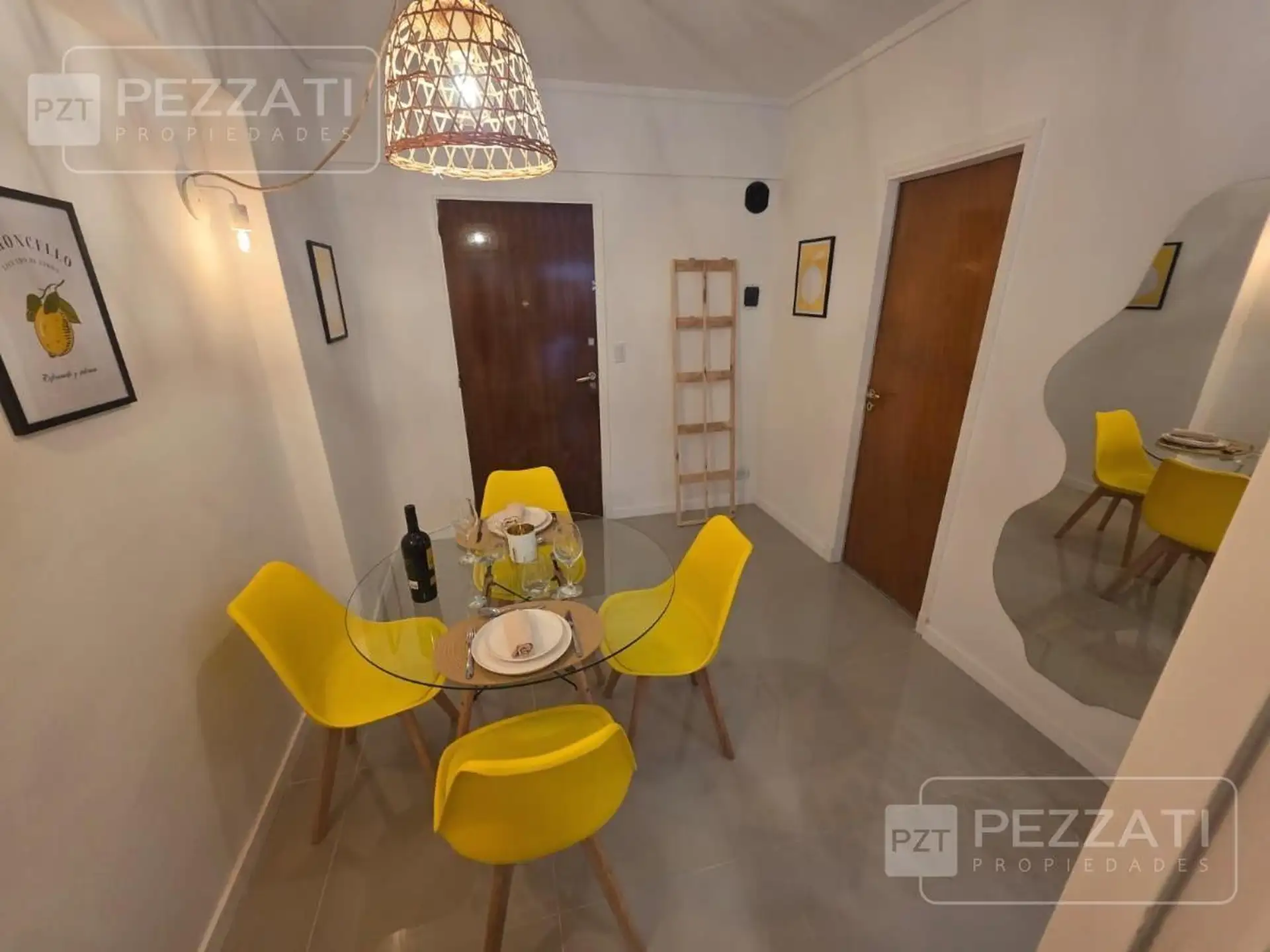 Departamento de 1 ambiente dividido en Falucho y Santa Fe