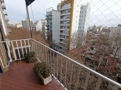 Departamento en venta dos ambientes balcon Almagro mucha luz