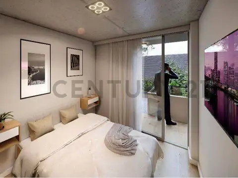 VENTA DEPARTAMENTO EN CONSTRUCCIÓ UN DORMITORIO BALCON PICHINCHA, ROSARIO
