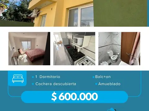 ALQUILER – DEPARTAMENTO AMOBLADO