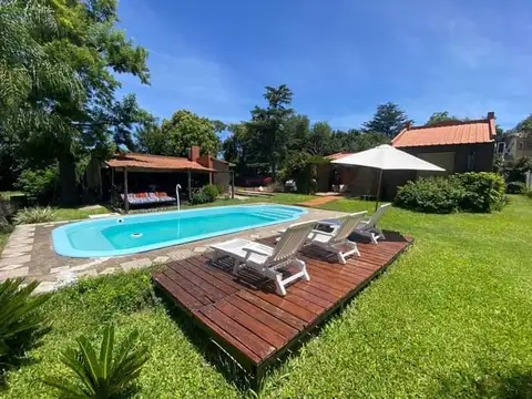 Casa 3 dormitorios, pileta y gran jardín, Victoria