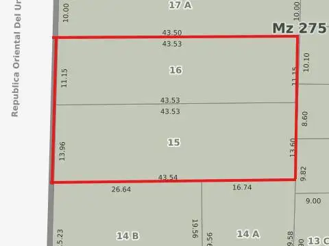 Terreno En Venta Ideal Emprendimiento 64 Unidades