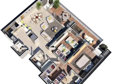 Departamento en Venta de 1 dormitorio