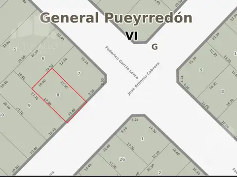 CABRERA al 3000 - LOTE 8