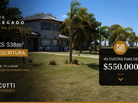 Terreno en Venta en San Vicente, Partido de San Vicente