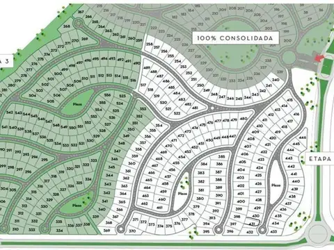 Terreno en Venta 18  mts Frente