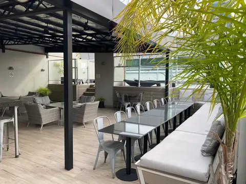 Departamento 1 ambiente con Balcón y Amenites, Amueblado, Abasto Almagro