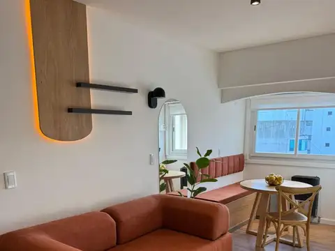 Departamento 1 ambiente Contrafrente completamente abierto