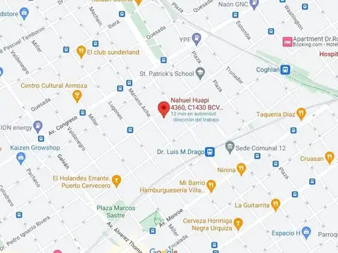 LOTE VENTA EN VILLA URQUIZA CANJE POR MTS