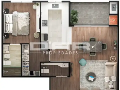 Espectacular Semipiso De 3 Ambientes! Venta En Pozo