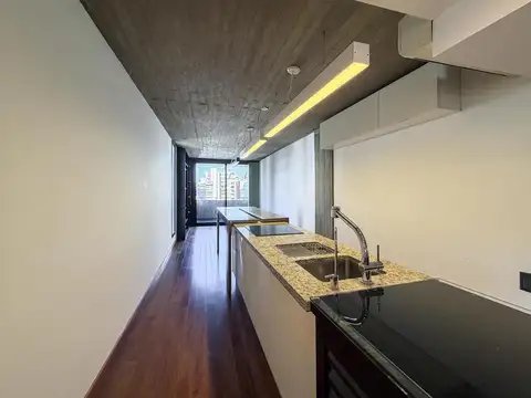 Departamento de 1 dormitorios con amenities y cochera en zona río