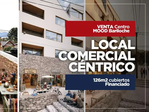 Local comercial 126m2 en mood s. c. de bariloche