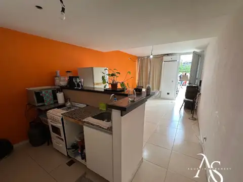 Departamento 2 ambientes con 1 baño