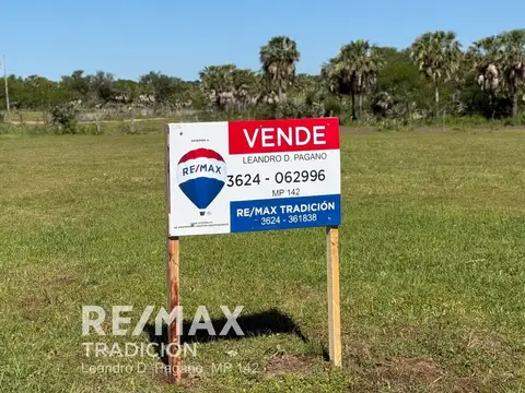 Terreno en Venta en Barranqueras, USD 16.000