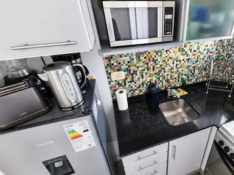 Amplio y moderno monoambiente divisible con balcón aterrazado en Palermo Hollywood