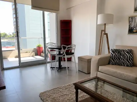 Amplio y moderno monoambiente divisible con balcón aterrazado en Palermo Hollywood