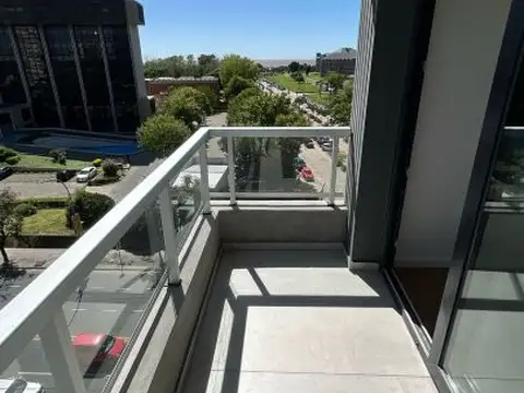 DOS AMBIENTES EN ALQUILER A ESTRENAR, COCHERA BALCON, PILETA, GIMNASIO, ESPECTACULAR VISTA AL R...
