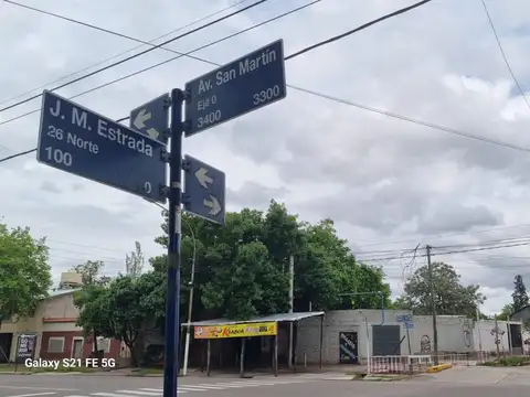 Terreno en Venta 9  mts Frente