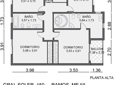 Oficina en Venta en Ramos Mejía, USD 199.000