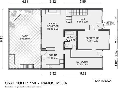 Soler 100, Piso 133