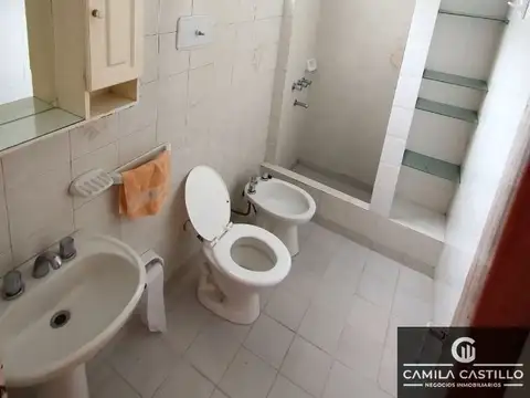 Departamento 2 ambientes con 1 baño