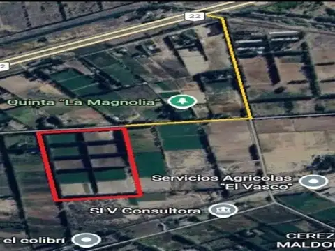 CHACRA DE 10HA EN VENTA EN SENILLOSA
