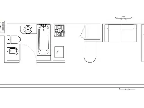 Departamento en Venta con 1 cochera