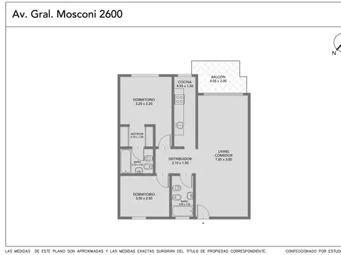 Departamento en Venta 6 años