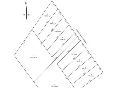 Lote de 2795m2! Posibilidad de financiación y/o permuta! Zona Abadía! Av. de los Origenes - LOT...