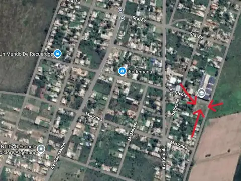 Corrientes esquina Av. Gaucho Rivero