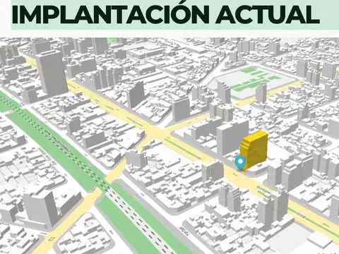 venta lote 380 mt2 Av Rivadavia  Floresta 12 pisos