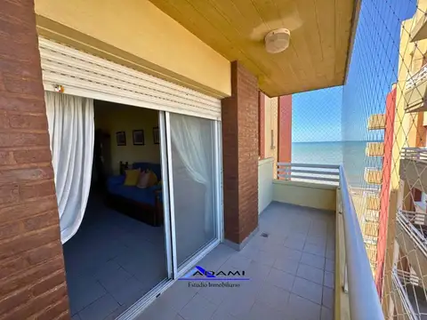 Departamento 2 ambientes con vista al mar en alquiler