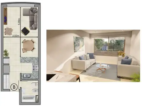 Departamento en Venta en San Carlos De Bariloche, USD 110.000