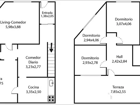Casa en Venta de 3 dormitorios