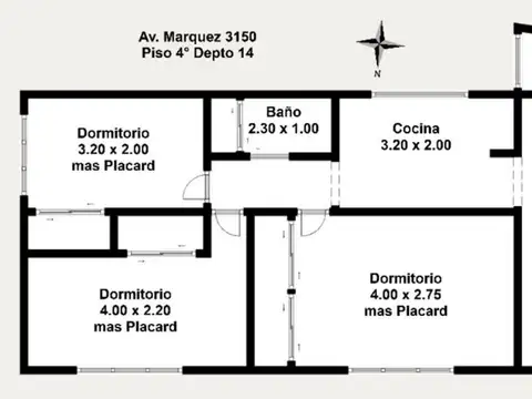 Departamento en Venta en San Isidro, USD 89.000